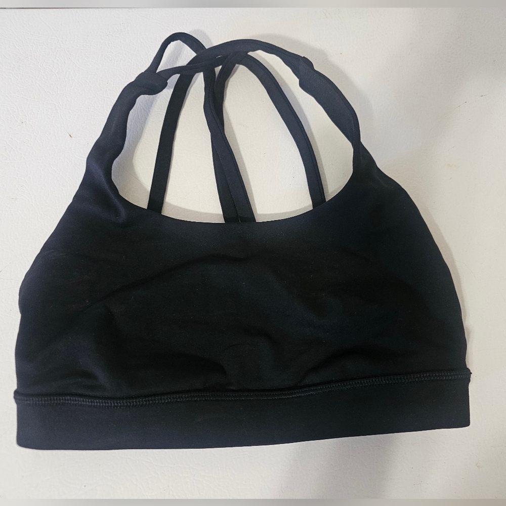 Lululemon Energy Bra Size 2 Black